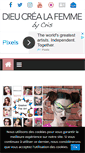 Mobile Screenshot of dieu-crea-la-femme.com